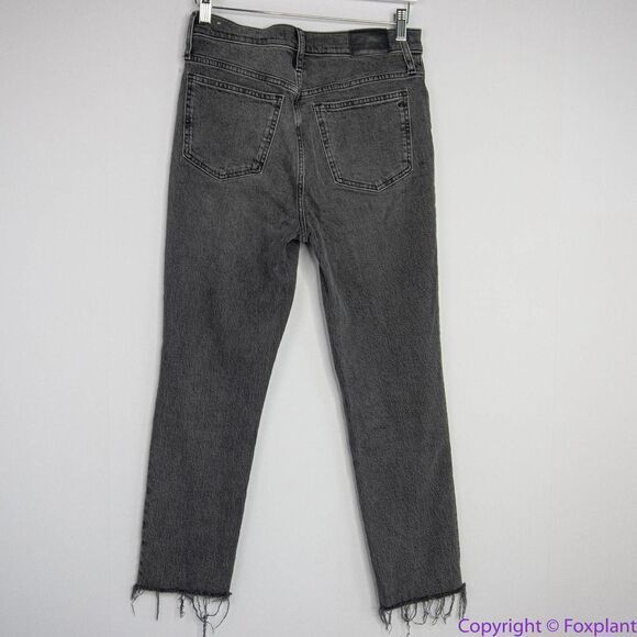 Madewell Perfect Vintage Jean in Cosner Wash: Knee-Rip Edition, women's size 27 - Picture 8 of 15